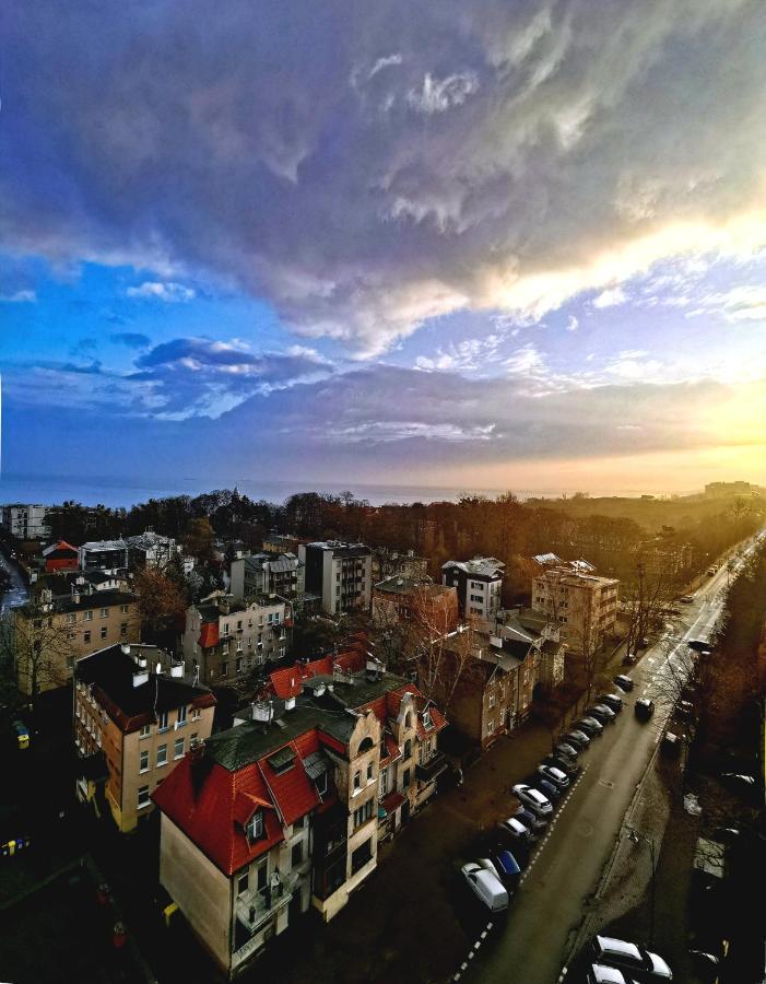 Pokoje Przy Plazy Z Widokiem Na Morze Σόποτ Εξωτερικό φωτογραφία