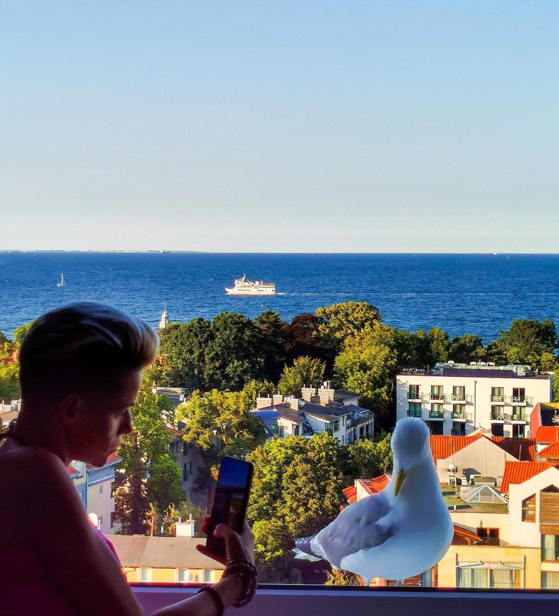 Pokoje Przy Plazy Z Widokiem Na Morze Σόποτ Εξωτερικό φωτογραφία